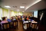 Projekto pilotinės Druskininkų „Atgimimo” vidurinės mokyklos komandos pedagogams skirtas kvalifikacijos tobulinimo seminaras „Šiuolaikiškas požiūris į IKT ir inovatyvių mokymo(si) metodų taikymą pradiniame ir specialiajame ugdyme. Strateginio IKT ir inovatyvių mokymo(si) metodų diegimo mokykloje plano rengimas“. 2010 m. rugpjūčio 17 d., Druskininkai